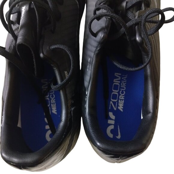 NIKE Air ZOOM MERCURIAL VAPOR 15 Women's 7.5 ACADEMY FG BLACK BLUE DJ5631-040 - Picture 5 of 8